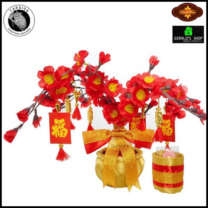 

Produk Terlaris Hiasan Meja Imlek Angpao Tree Peach Blossom / Kado / Dekorasi