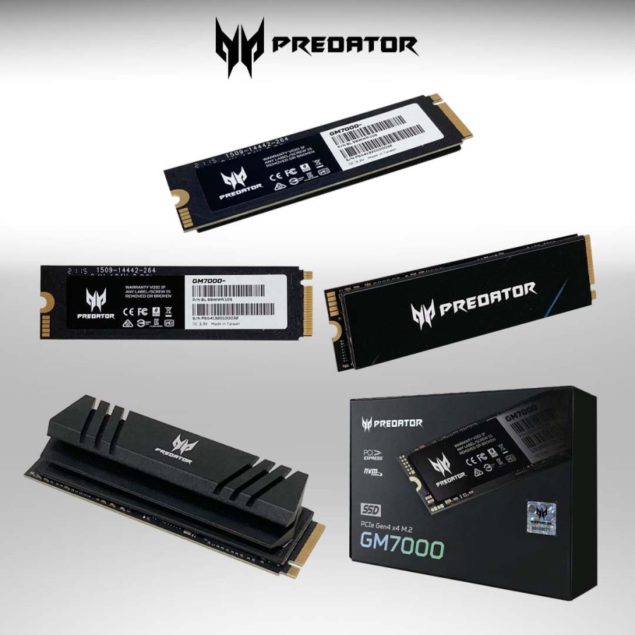 SSD ACER NVME PREDATOR GM7000 1TB RESMI