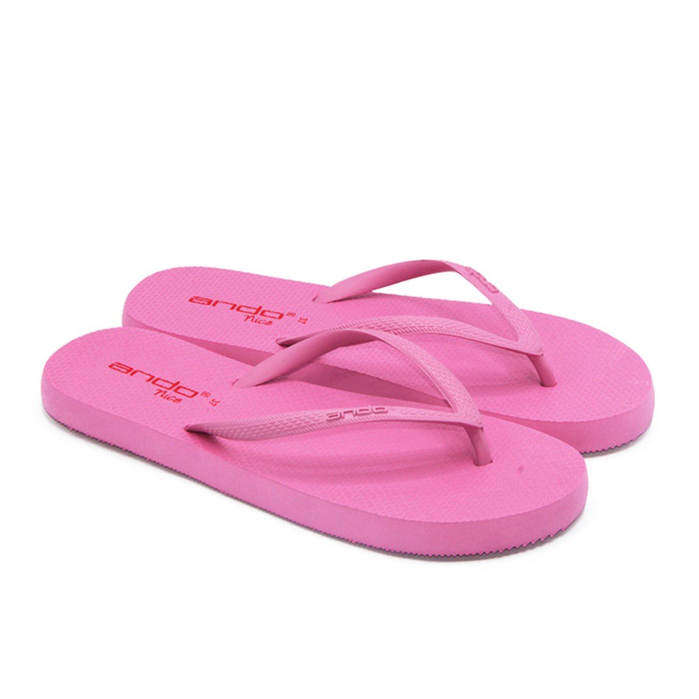 ANDO OFFICIAL - Sendal Jepit Wanita / Sandal Jepit Ando Nice in Pink