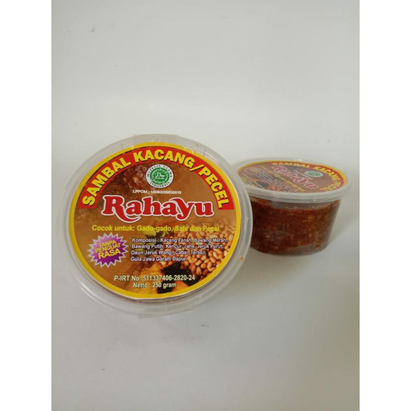 

Sambel Pecel Kacang Enak Pedas Manis Legit