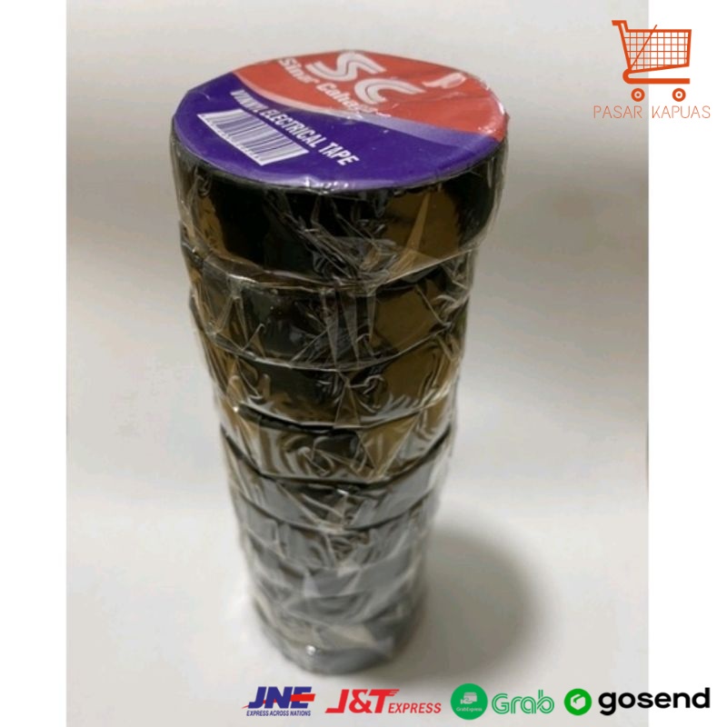 

[ COD ] isolasi hitam kecil / isolasi kabel roll