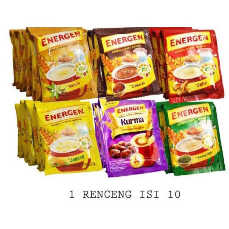 

Energen all varian rencengan