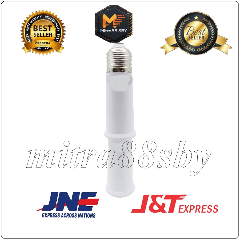 Mitra88sby fitting sambung drat e27 Visalux