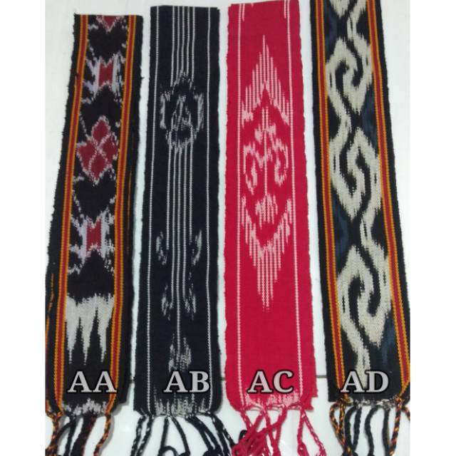 Syal Ikat Iket Kepala Tenun