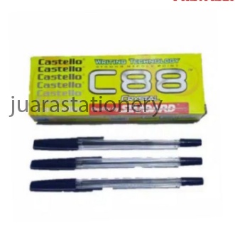 

Pulpen Standard Castello C88 Crystal (278) LUSIN / PAK - Bolpoin Bolpen Balpoin Standar Standards Castelo Cristal Kristal / pulpen / pulpen standar / pulpen standard / pulpen standard ae7 / pulpen standart / bolpoin standart / bolpoint standart