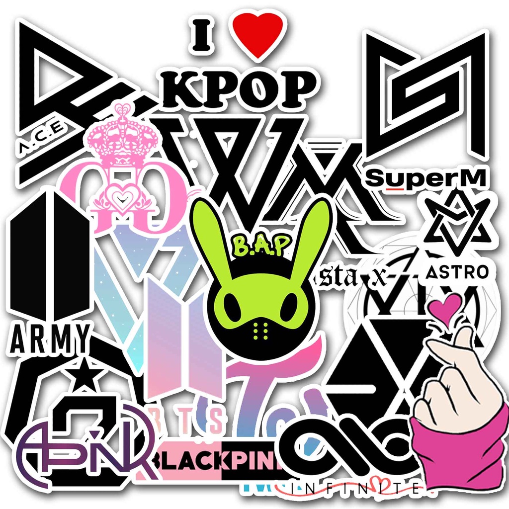 

Sticker K-POP Band aesthetic laptop