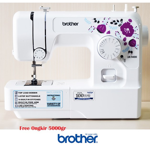 BROTHER JA 1400 Mesin Jahit Portable