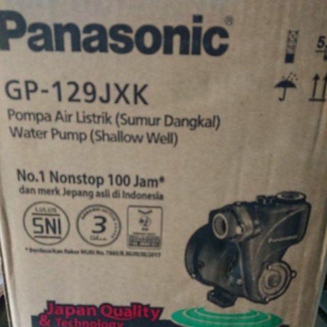Pompa Air Listrik Panasonic Gp-129jxk