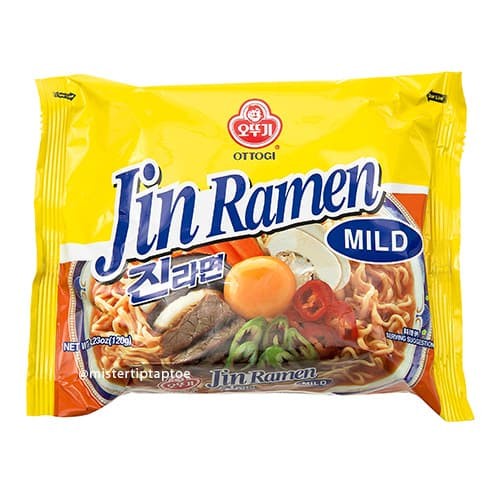 

impor-mie- ottogi jin ramen mild - ramen korea -mie-impor.