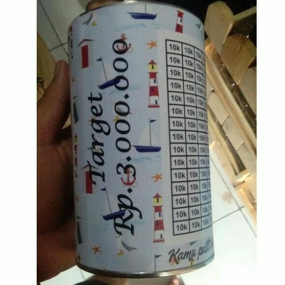 Celengan Target/Celengan Viral Termurah 3 juta 10k