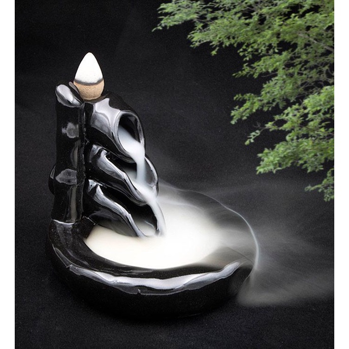 Tempat Dupa / Hiolo Hio Arus Balik Asap ke Bawah WATERFALL