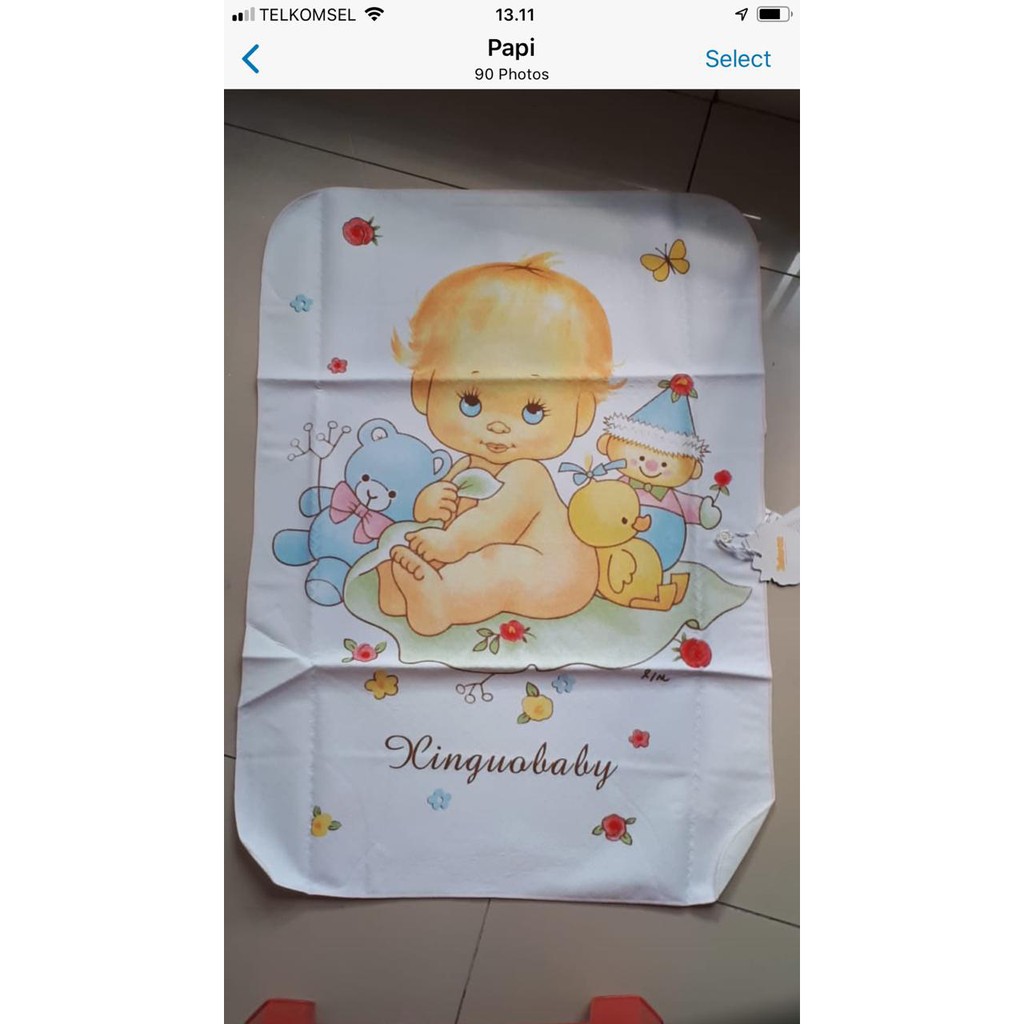 perlak alas pipis dan alas ompol bayi