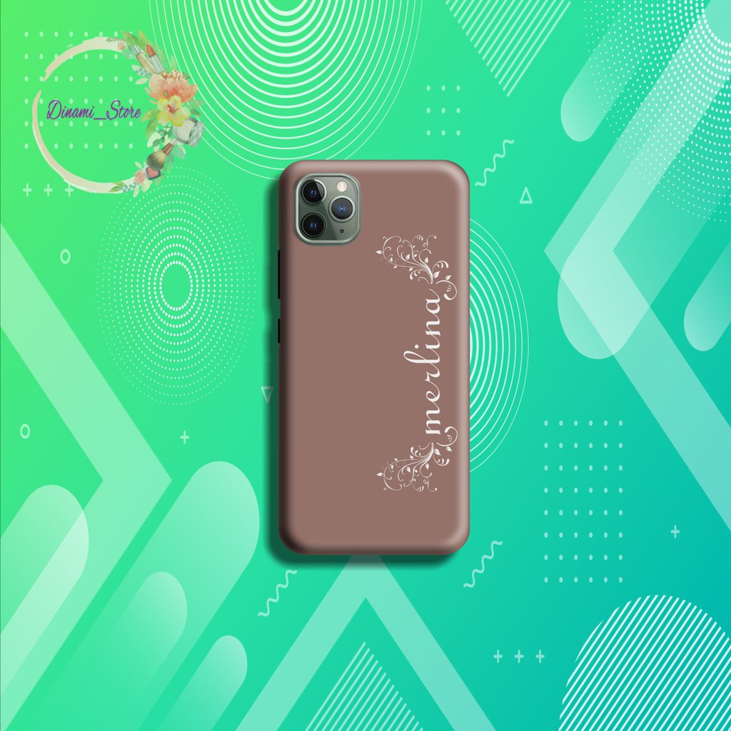 Softcase Custom name Realme C1 C3 U1 2 2 Pro 3 Pro 5 5i 5s Pro 6 Pro X Xt C11 C12 C15 DST1470