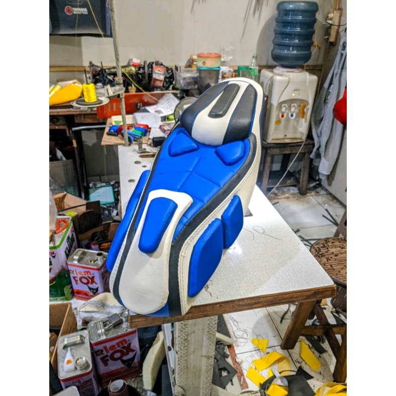 Jok Retro motor bebek Vega R ZR F1ZR modifikasi - Jok Vega R ZR FiZR modifikasi tinggal pasang - Jok