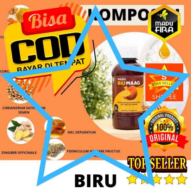 [PROMO COD] Madu Biomaag Original 100% - Madu Biomag 280ml