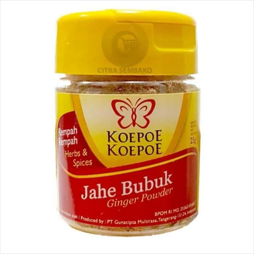 

Koepoe Koepoe Jahe Bubuk 25gram