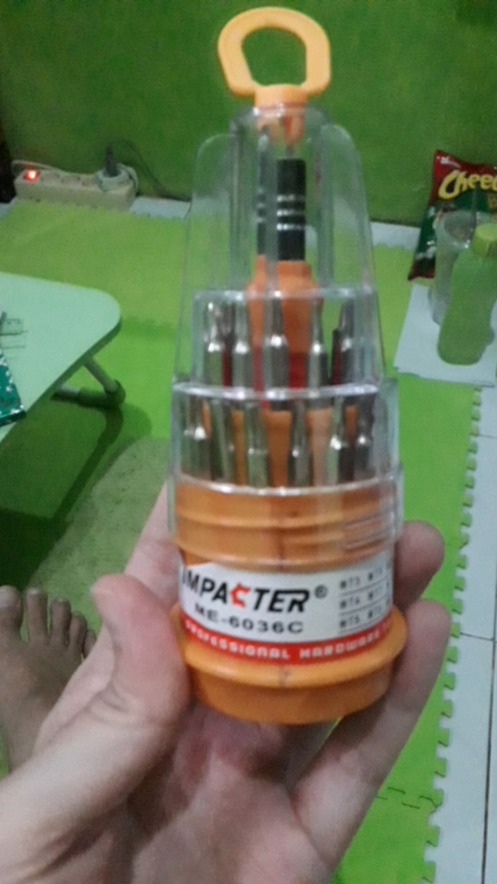 Obeng Impacter 31 In1/ Obeng Serbaguna Isi 31 Mata Murmer