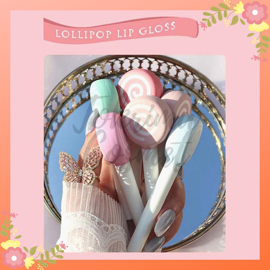 [PER PCS] Lollipop Lipgloss Silk Satin Soft Love In Max