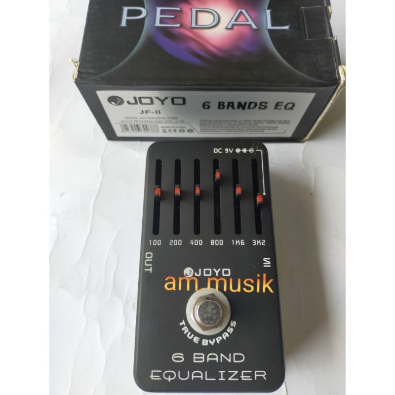 EFEK GITAR JOYO JF11 BAND EQUALIZER