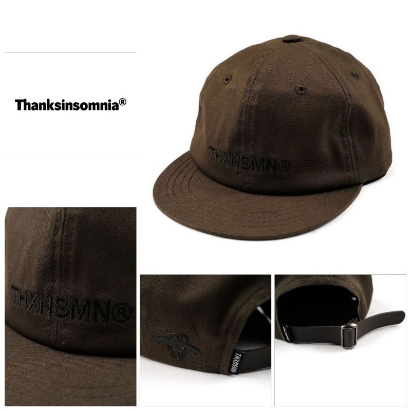 THANKSINSOMNIA OFFICIAL | 6 PANEL CAP | KELLY OLIVE