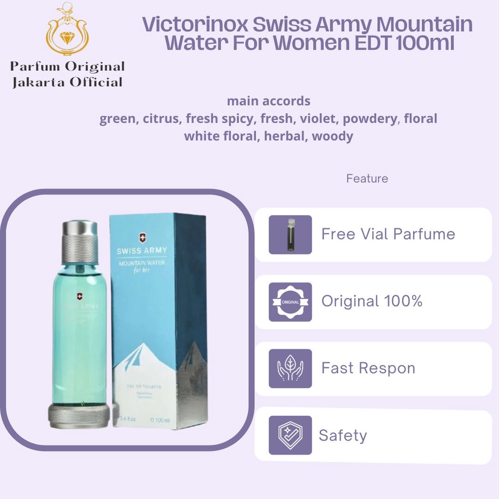 Parfum Parfume Perfume Asli Perawatan Kecantikan Original Import Branded Wanita Perempuan Cewek Vict