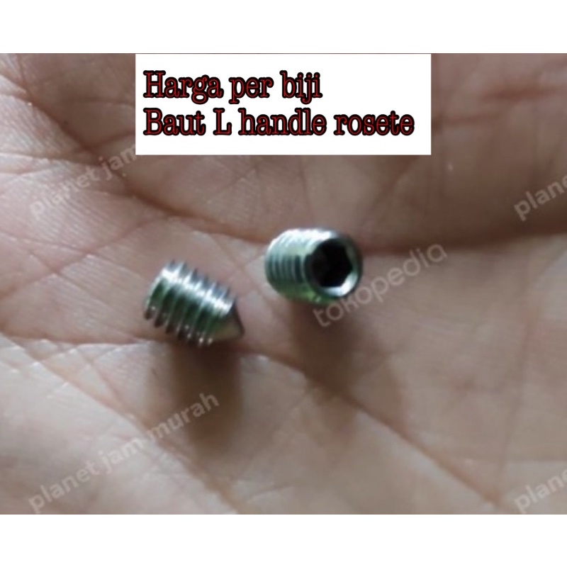 baut L handle/ baut handle pintu/ baut L kunci pintu/ BAUT L HANDLE PINTU BAUT ROSETE BAUT KUNCI MODEL PISAH BAUT L ROSES PINTU