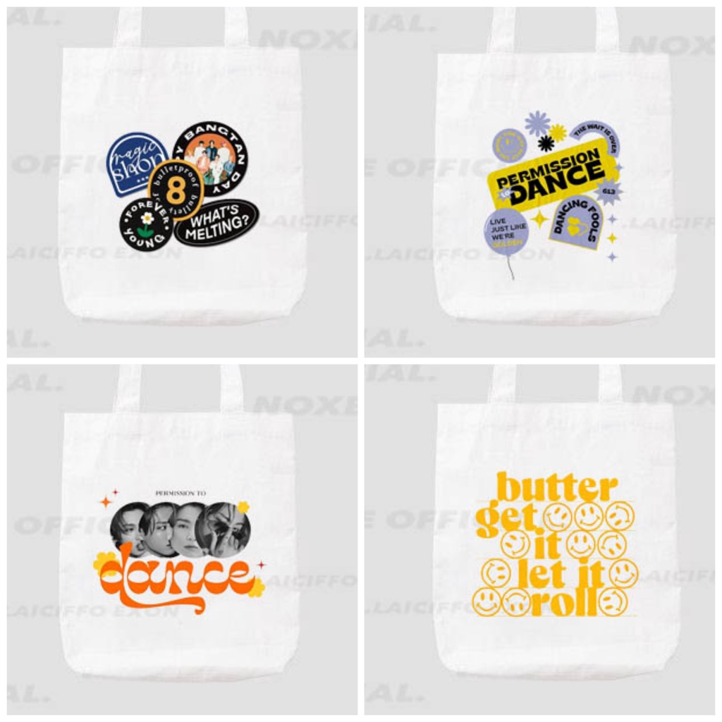 TOTEBAG KANVAS BOYBAND KOREA