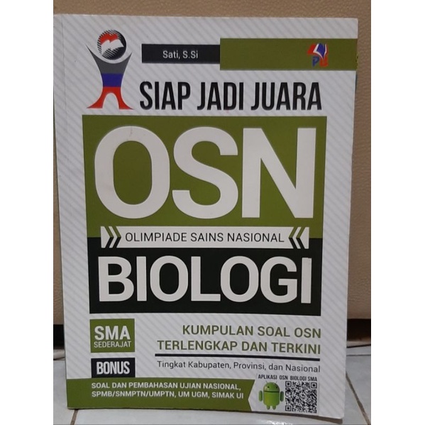 SIAP JADI JUARA OSN BIOLOGI SMA ✨ [preloved]