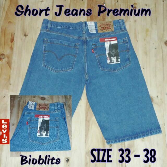 Celana jeans levis premium pendek