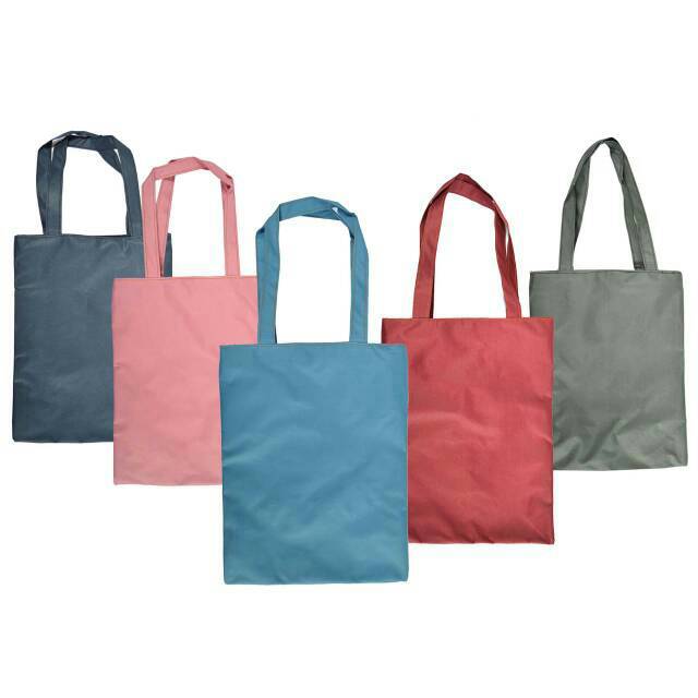 Totebag KANVAS POLOS |Tas totebag pria wanita kanvas ressleting ( COD BAYAR DITEMPAT )Pake Resleting