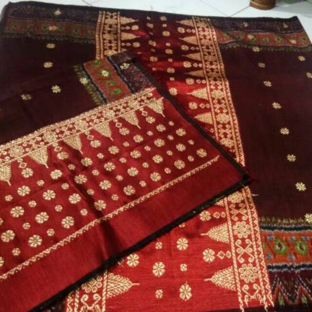 Songket palembang limar
