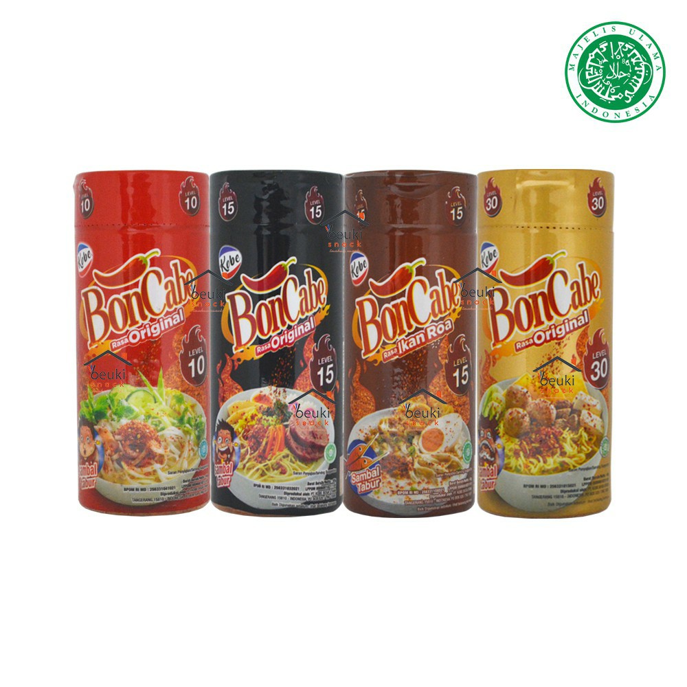 

BOTOL Bon Cabe Sambal Bubuk Pedas Aneka Level - 40gr