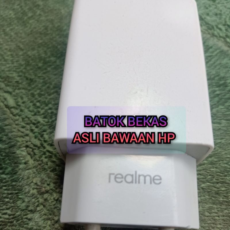 BATOK CHARGER REALME C3 | C2 ASLI BAWAAN HP