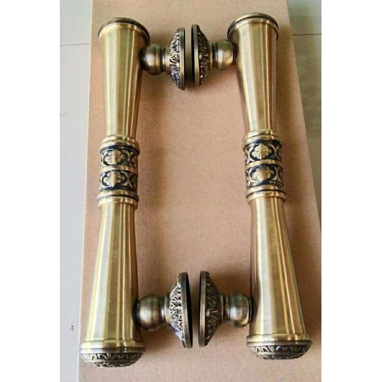 handel tarikan pintu rumah 33cm kuningan murni