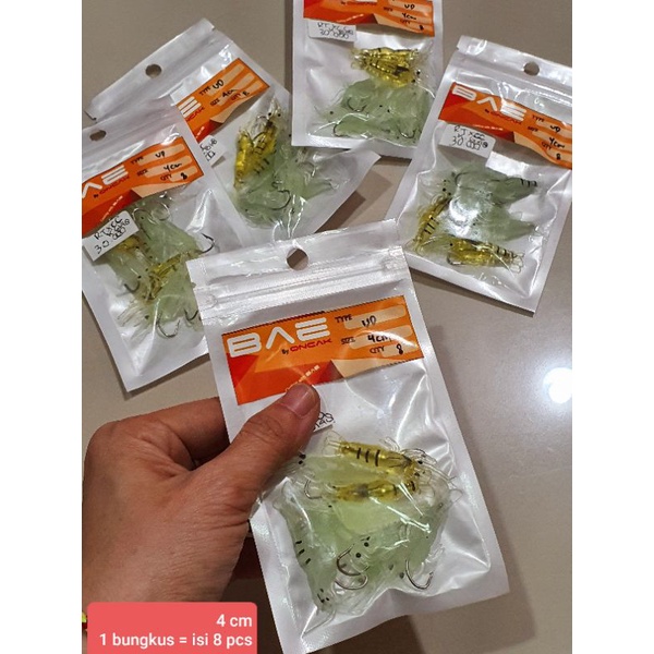 LURE UDANG ONCAK 4 CM 6 CM / LURE UDANG / LURE UDANG TELUR