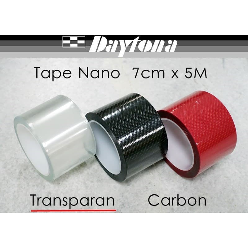 

DAYTONA Tape Nano Stiker Pelindung 7cm x 5M Bening Clear Transparan