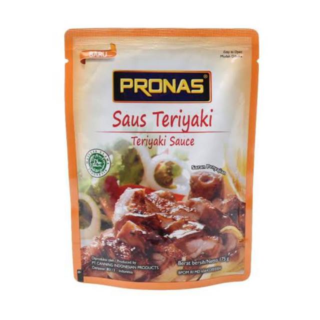 

Pronas Saus Teriyaki - Lada Hitam - Barbeque 175gr