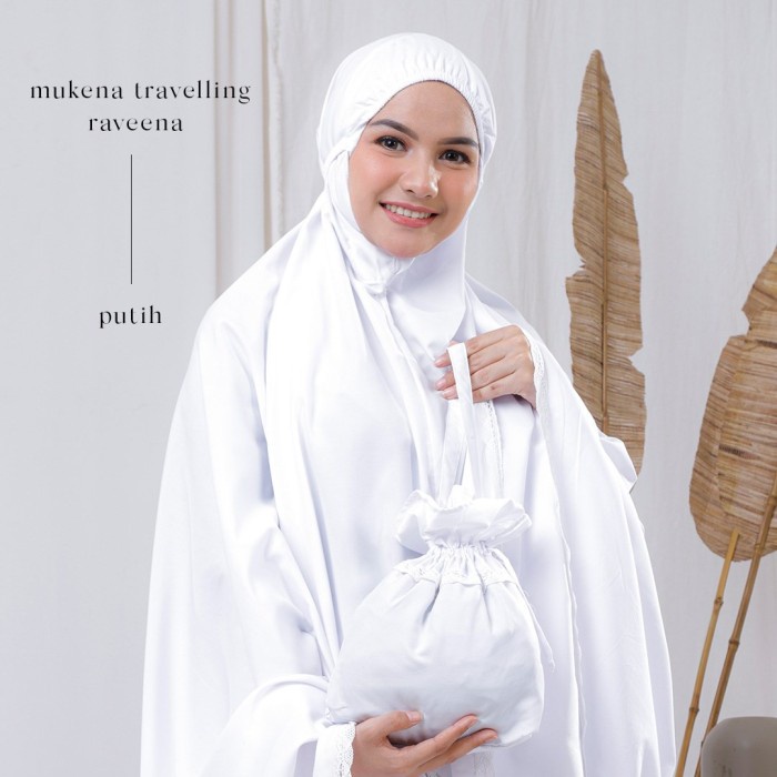 Mukena Dewasa Adem Katun Rayon Polos 2in1 Keren A7T4 Import Terbaru Lasercut Bali Traveling Best Sel