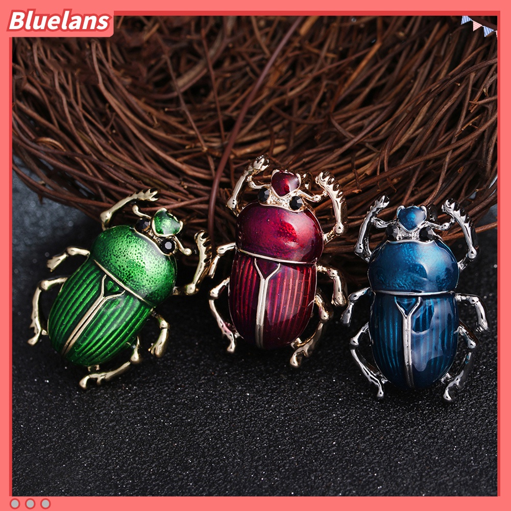 Bluelans Vintage Lady Beetle Enamel Animal Insect Brooch Pin Women Scarf Party Jewelry