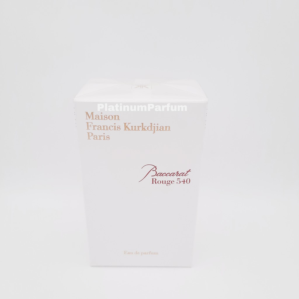 Parfum Original Maison Francis Kurkdjian Baccarat Rouge 540