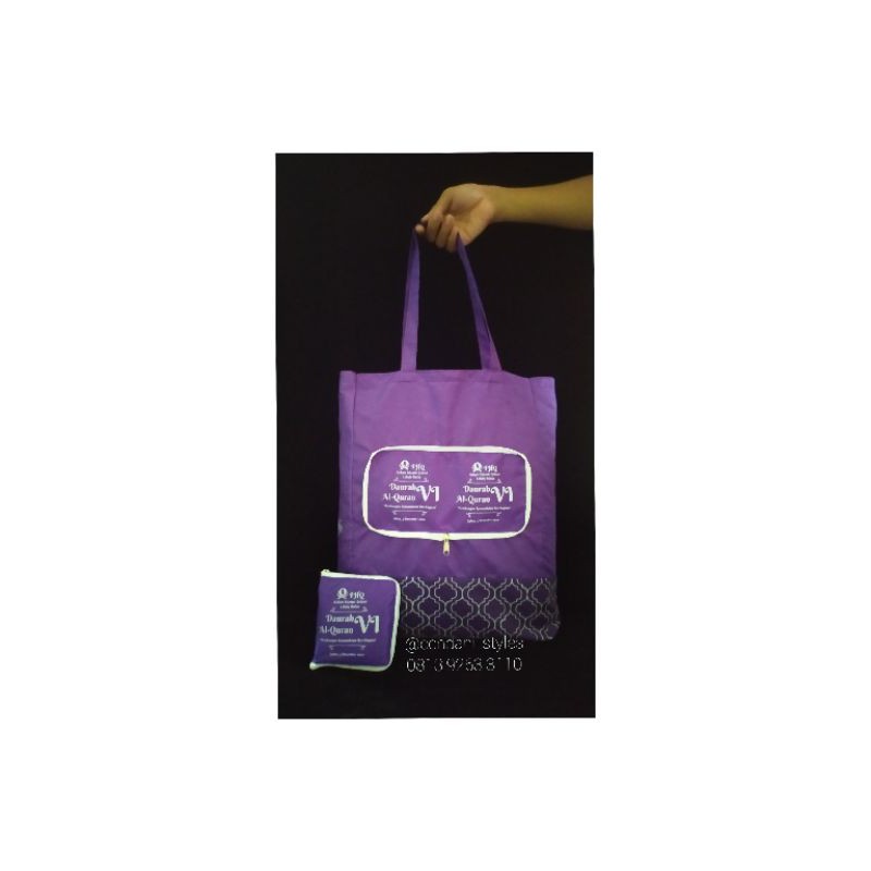

tas lipat belanja custom sablon printing souvenir pernikahan pengajian perusahaan ecobag lucu