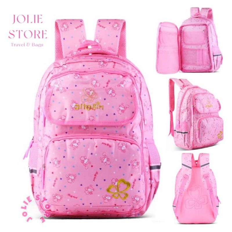 Tas ransel alto tas ransel anak sekolah perempuan SD ,SMP Original-Model 8
