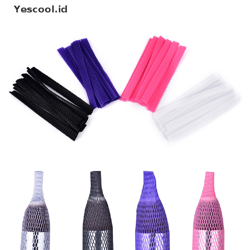 10pcs Cover Pelindung Brush Makeup Bahan Mesh