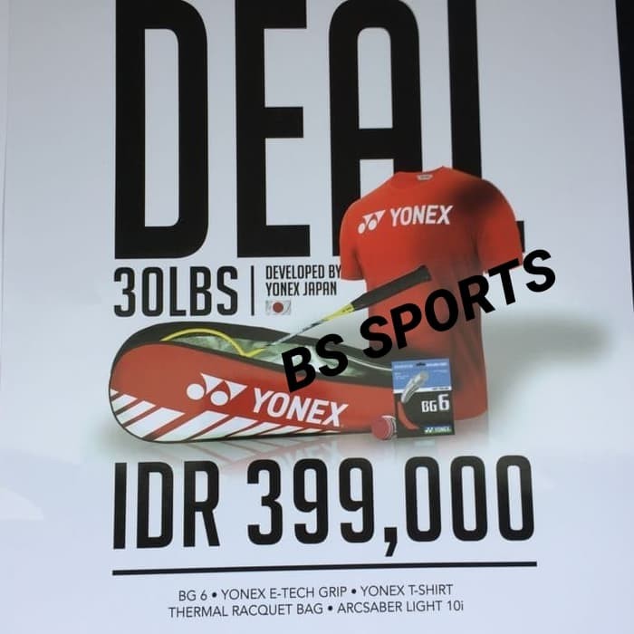 Dijual RAKET BADMINTON RAKET YONEX ARCSABER LIGHT 10i ORIGINAL Murah