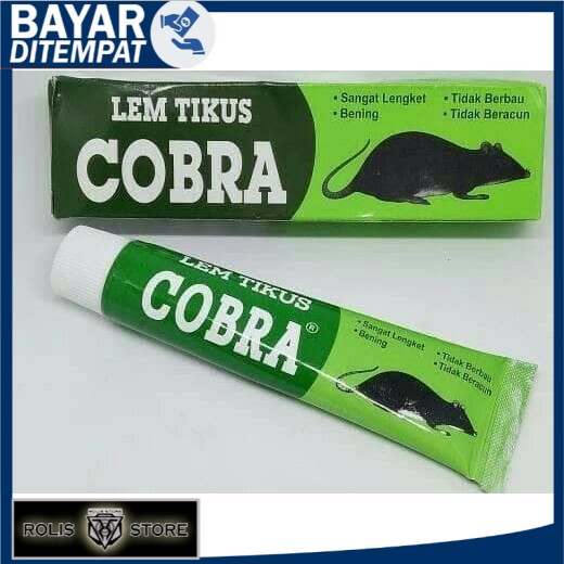 Promo COD Lem tikus bening Cobra perangkap curut super lengket bukan cap gajah