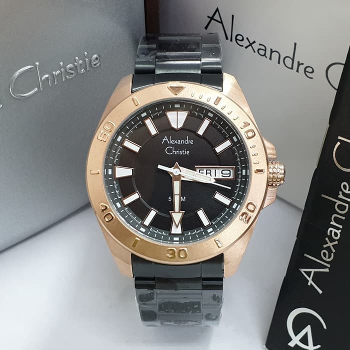 ORIGINAL Jam Tangan Pria Alexandre Christie AC 6511 / AC6511 Garansi 1 Tahun