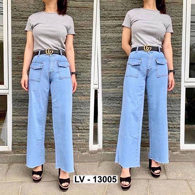 DF - NINA KULOT POCKET JEANS // KULOT RAWIS