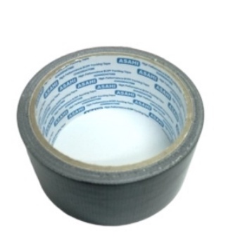 [MH] Lakban Cloth Asahi Tape Hitam Dan Jilid Buku