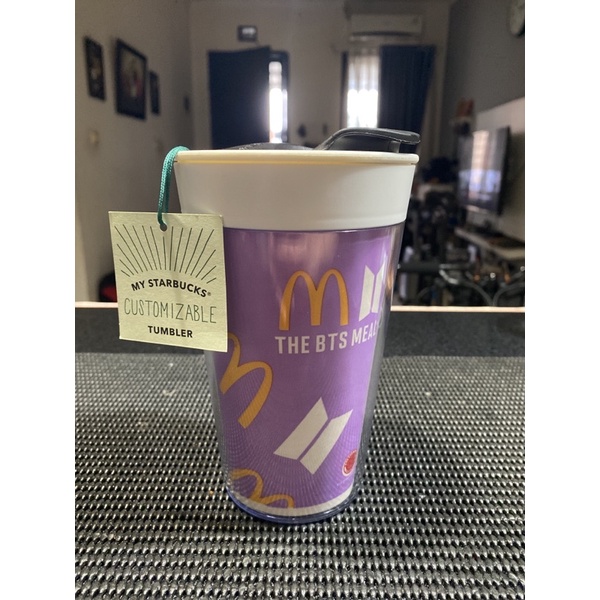 Tumbler Starbucks Create Your Own (CYO) x BTS meal