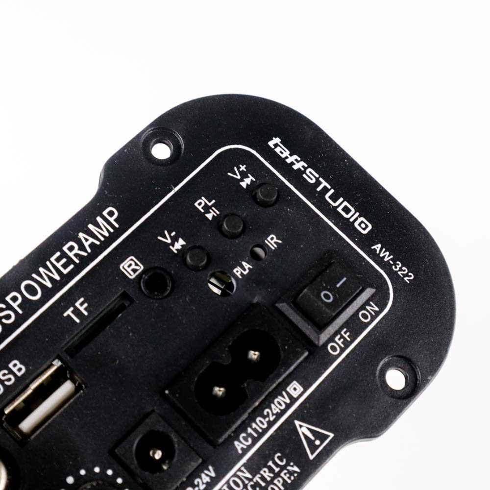 Amplifier Board Audio Bluetooth USB Radio TF DIY 30W AW-322 / Amplifier Mobil Mini Bluetooth Rakitan Karaoke Remote 12 Volt Super Bass Import Original 4 Chanel Class D / Pengeras Suara Speaker Mobil